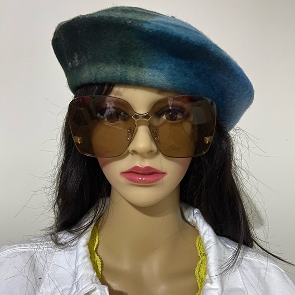 Vintage Via Roma Wool Beret - Picture 5 of 7